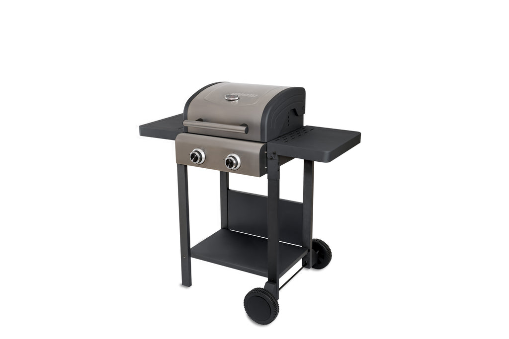 Unold Barbecue Grill-Wagen Buddy 58595 elektrisch 2600 W schwarz Edelstahl