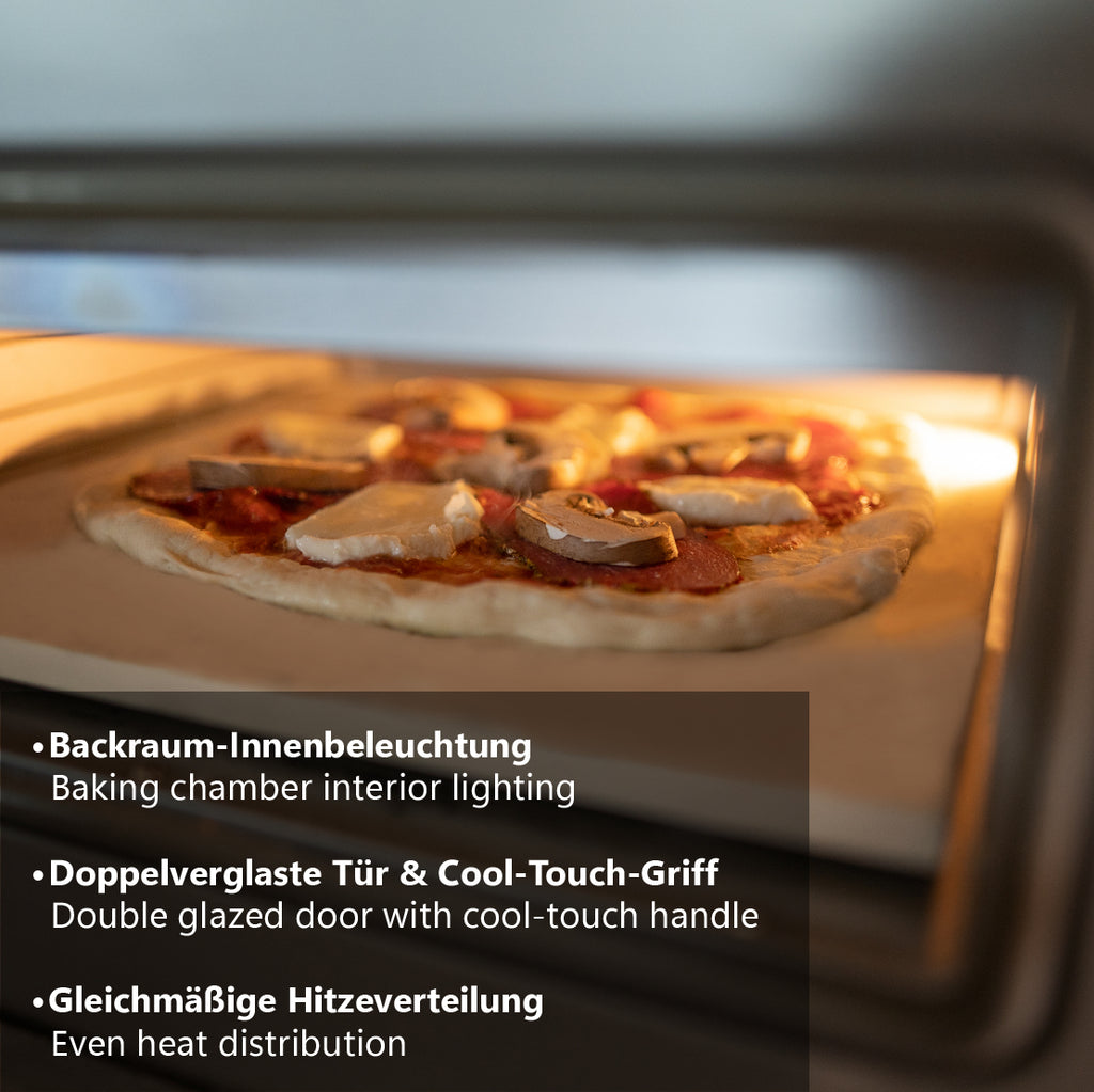 Unold Pizzaofen Don Luigi 68815 Sonderedition elektrisch 450 Grad inklusive Zubehör