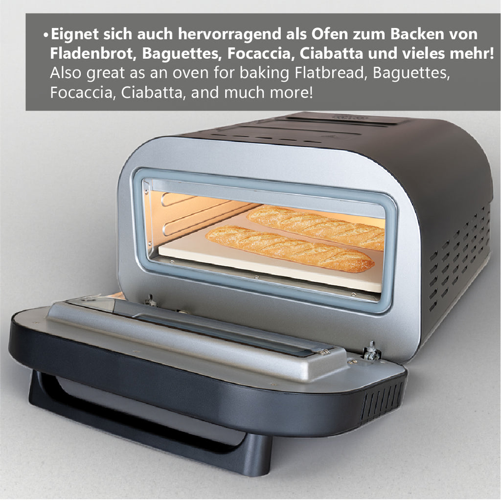 Unold Pizzaofen Don Luigi 68815 Sonderedition elektrisch 450 Grad inklusive Zubehör