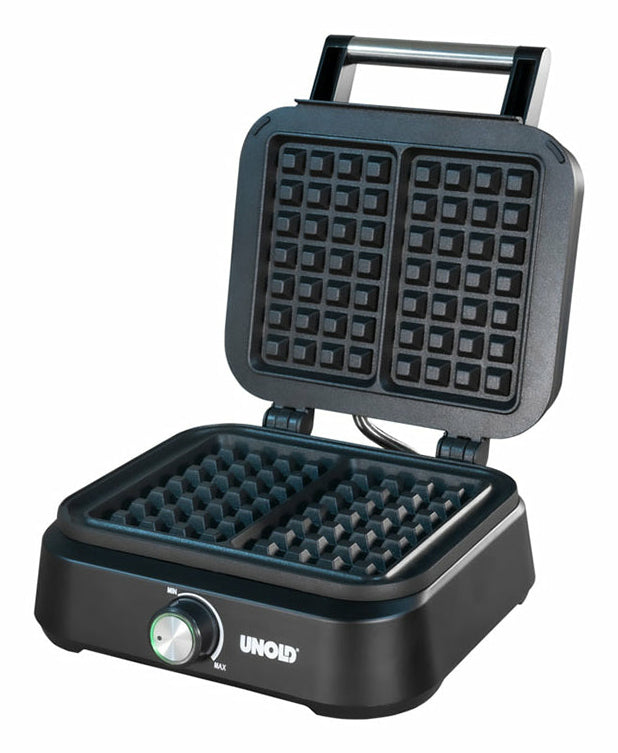 Unold Waffeleisen Brüssel 48275 Belgische Waffeln " Platten 1500W schwarz
