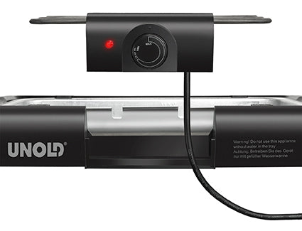 Unold Elektrogrill Standgrill Vario 58565 Tischgrill 1600W antihaft schwarz