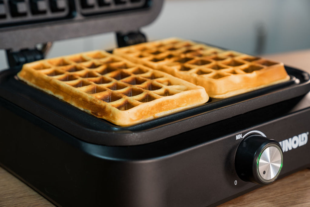 Unold Waffeleisen Brüssel 48275 Belgische Waffeln " Platten 1500W schwarz