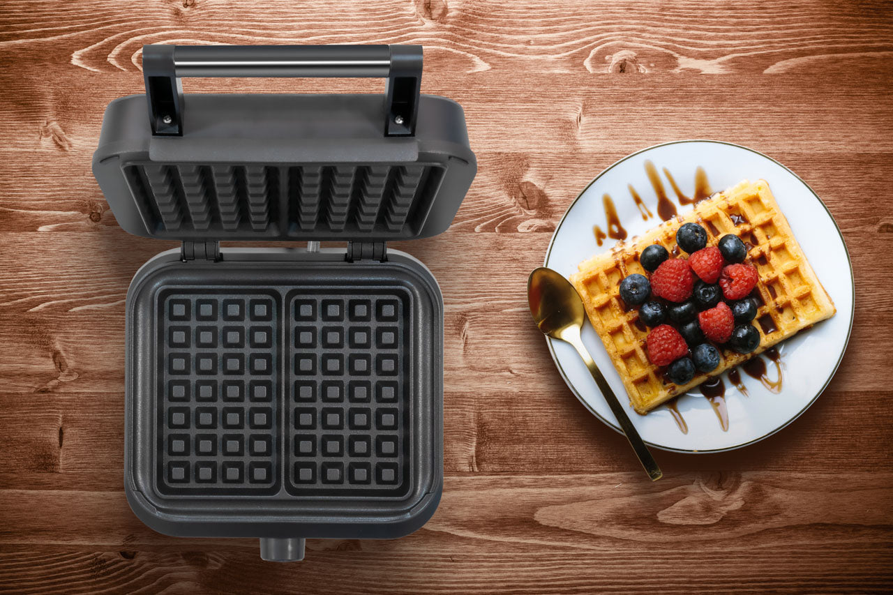 Unold Waffeleisen Brüssel 48275 Belgische Waffeln " Platten 1500W schwarz
