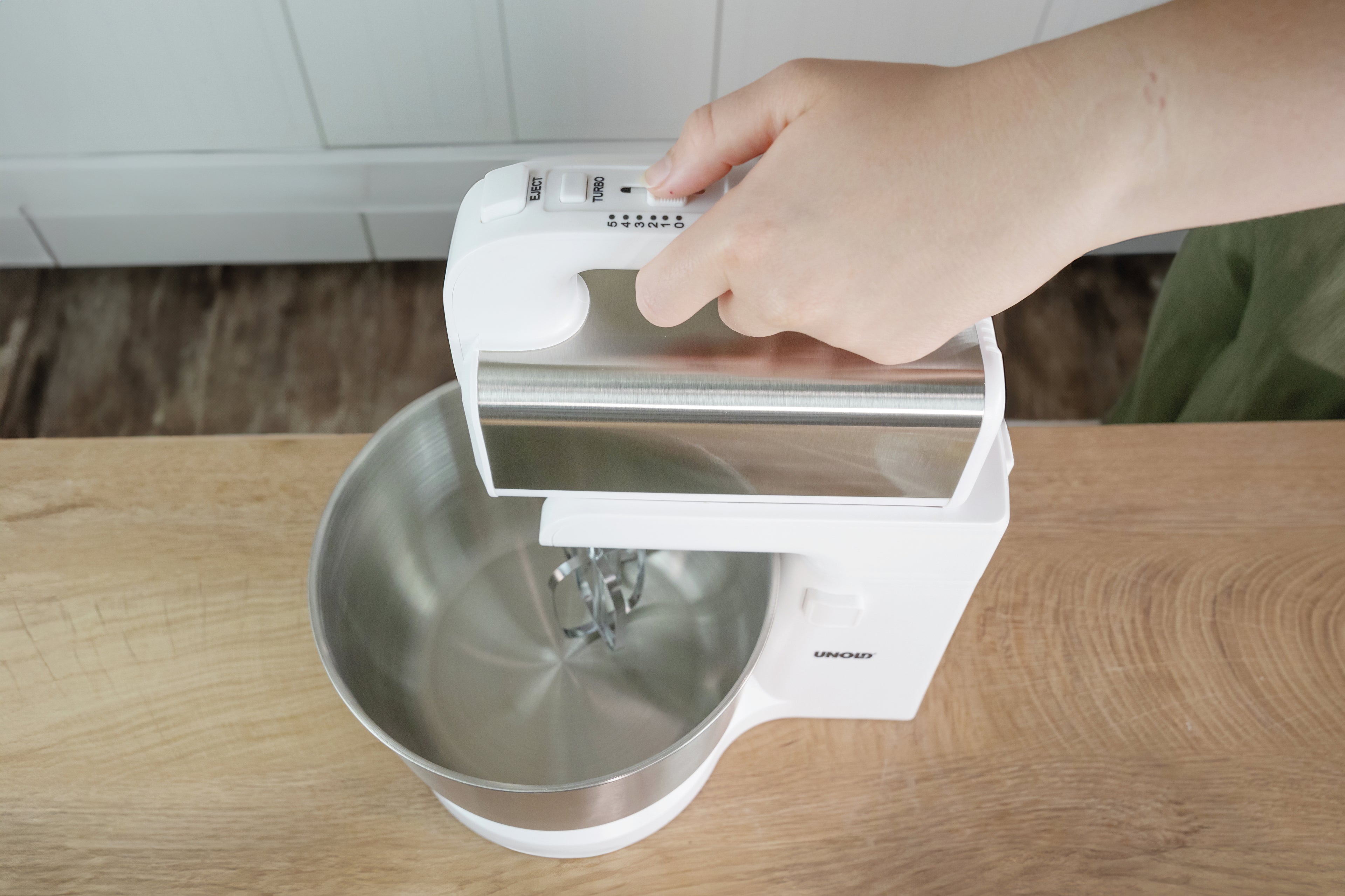 Unold Handmixer mit Rührschüssel Hannah 78720 500W 3,5L Turbo
