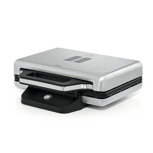 WMF Lono Sandwich-Toaster | 800 W | 2 Sandwiches | Edelstahl | Schwarz/Silber