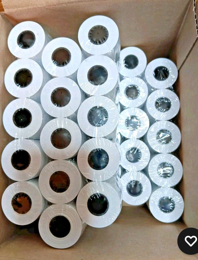 50 EC Rollen 57/15m/12 phenolfrei mit SEPA Text EC Cash-Rollen