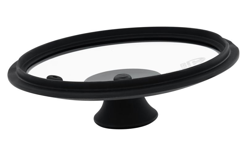 GRÄWE Glasdeckel Ø 16 cm – Silikonrand Schwarz, bis 220 °C, spülmaschinenfest