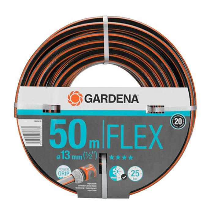 Gardena Gartenschlauch Comfort FLEX 18039-20 – 50m, 1/2" (13mm), bis 25 bar