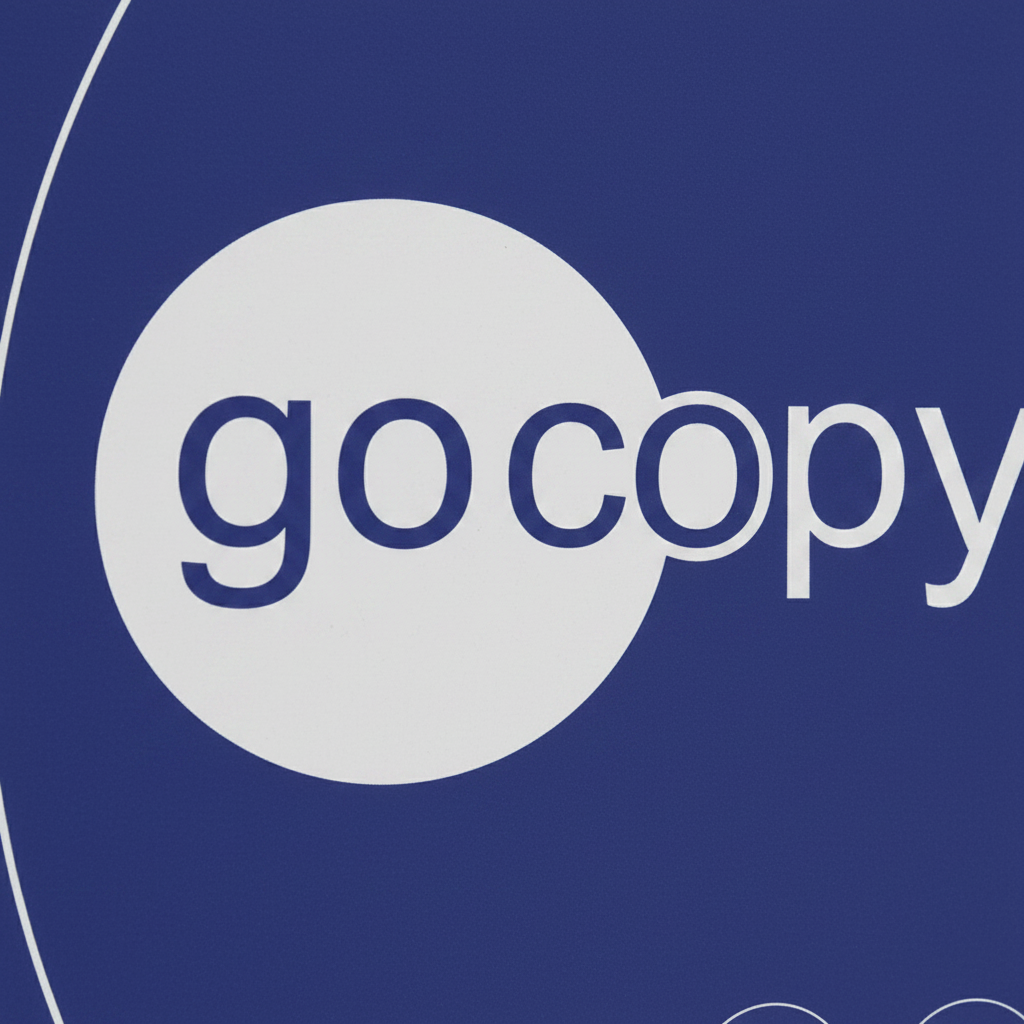 go copy – Logo Badge Detail