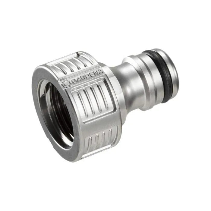 Gardena Hahnverbinder Premium 18240-50 – Metall mit Steckkupplung 1/2" Gewinde