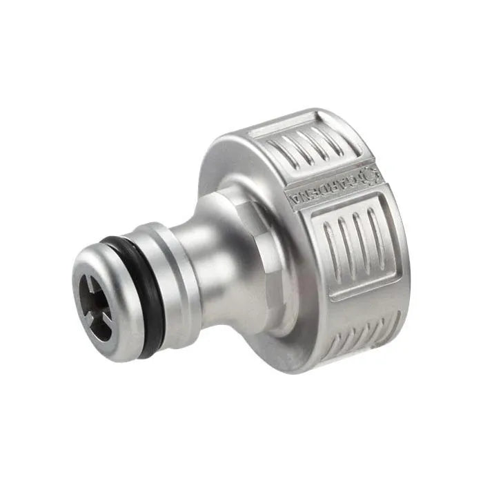 Gardena Hahnverbinder Premium 18241-50 – Metall mit Steckkupplung 3/4" Gewinde