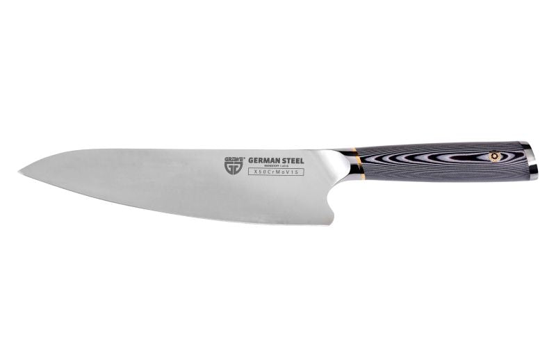 Gräwe Kochmesser Spezialstahl 8" für Hotelerie & Gastronomie