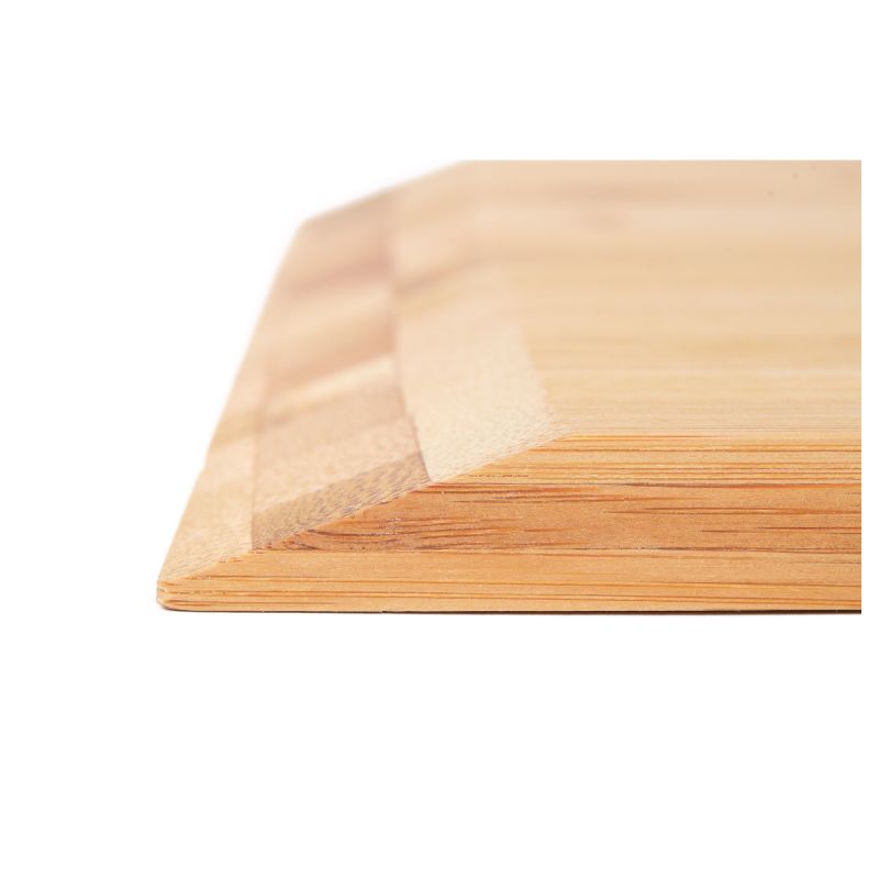 GRÄWE Pizzaheber & Schneidbrett aus Bambus – 45 cm