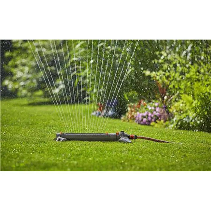 Gardena Rasensprenger AquaZoom L 18714-20 – Viereckregner für Flächen bis 350 m²