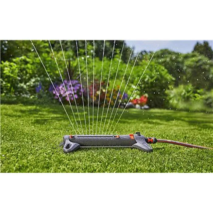 Gardena Rasensprenger AquaZoom S 18710-20 – Viereckregner für Flächen bis 150 m²