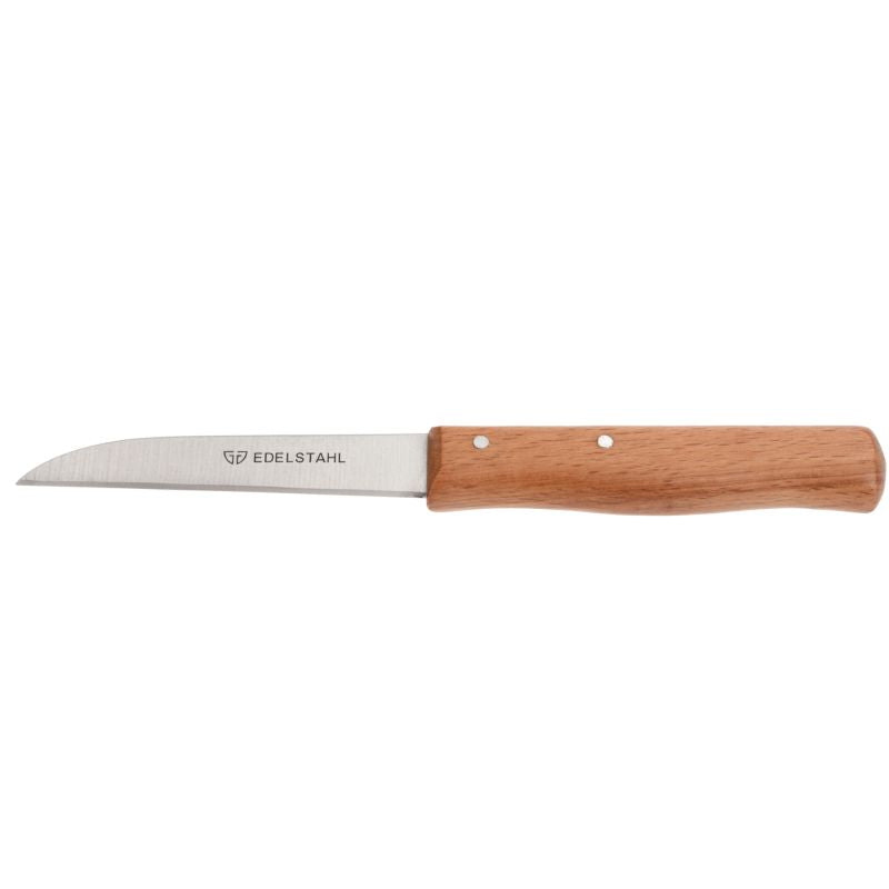 GRÄWE 2er Gemüsemesser mit Holzgriff – gerade Klinge