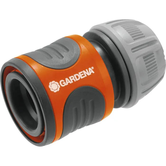 Gardena Schlauchverbinder 18213-20 Wasserstop – Steckverbinder 1/2" und 5/8"