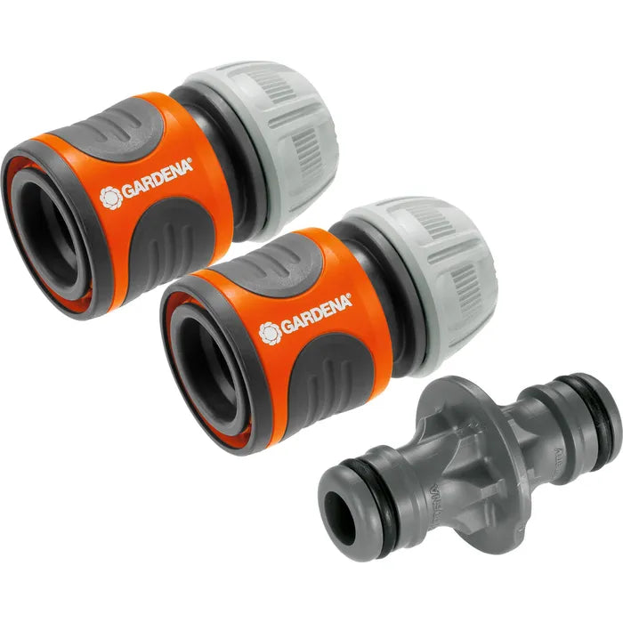 Gardena Kupplungs-Satz 18283-20 – 3-teiliges Steckverbinder-Set 1/2" und 5/8"