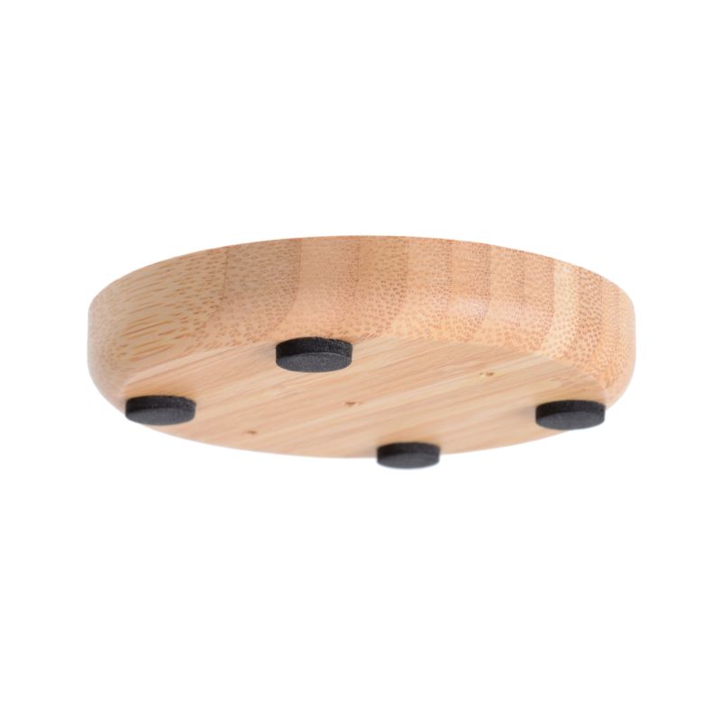 GRÄWE Seifenschale aus Bambus – rund, Ø 9,5 cm
