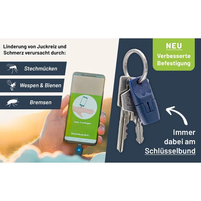 heat it Insektenstichheiler Classic Lightning für iPhone 6s–14