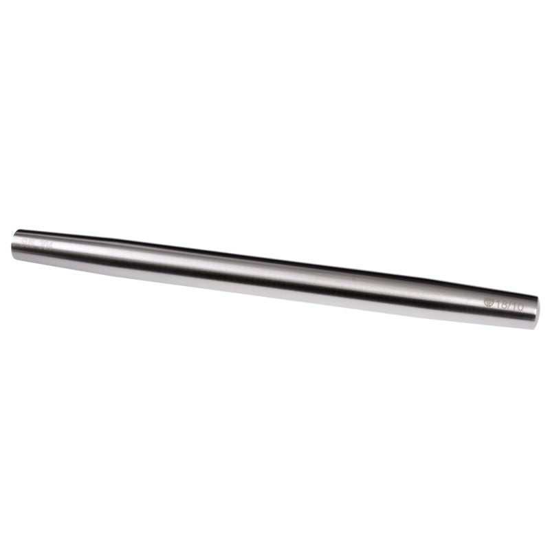 GRÄWE Teigroller 42 cm – Edelstahl 18/10, gebürstet, spülmaschinenfest