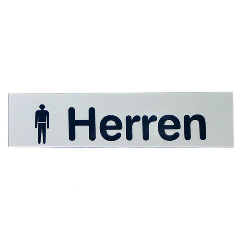 GRÄWE Türschild / Piktogramm „Herren“